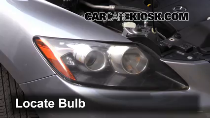 2011 Mazda CX-7 Sport 2.5L 4 Cyl. Lights Turn Signal - Front (replace bulb)